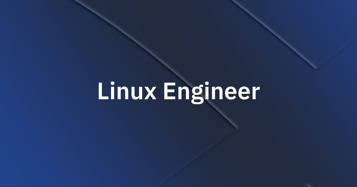 Vacature voor een Linux Engineer